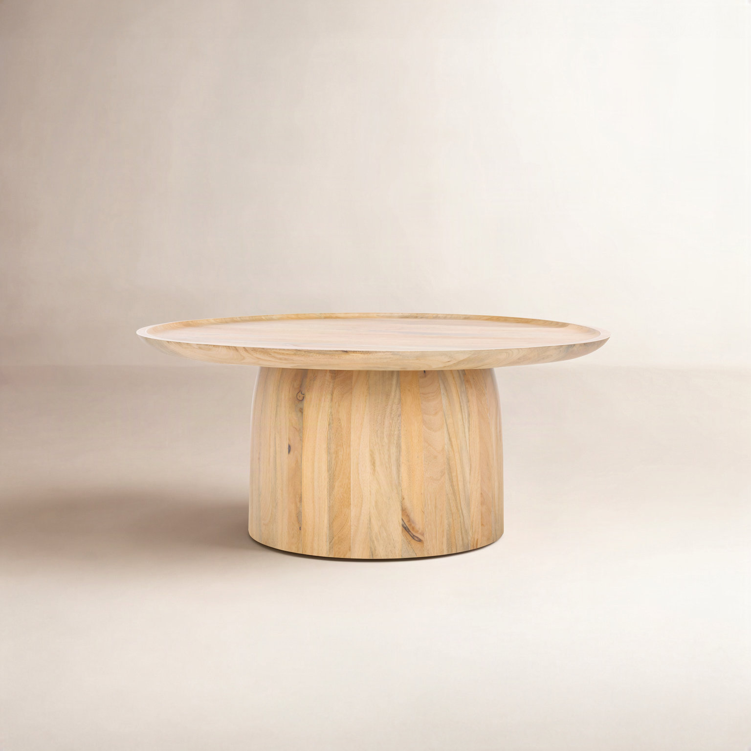 Ardo Solid Wood Coffee Table, Natural