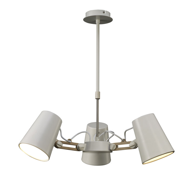 Merced 3 - Light Polished Chrome Unique/Statement Pendant
