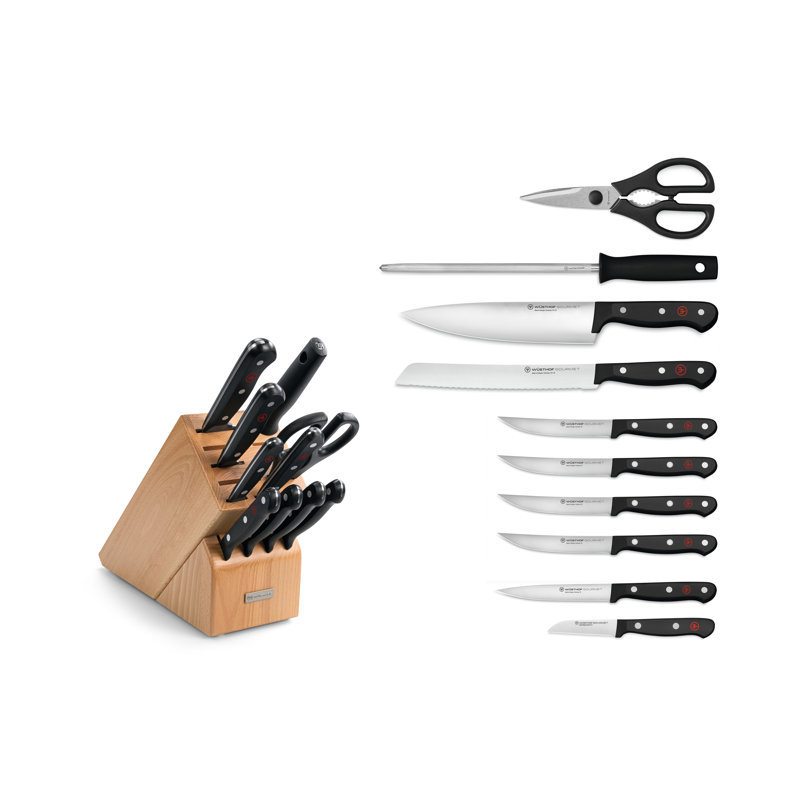 WÜSTHOF Gourmet 11-Piece Knife Block Set
