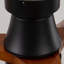 Ventilateur de plafond encastré noir de 42 pouces avec lumière: DEL à intensité variable (3 couleurs), moteur à courant continu réversible intérieur / extérieur, 3 pales en bois massif pour la chambre à coucher, patio