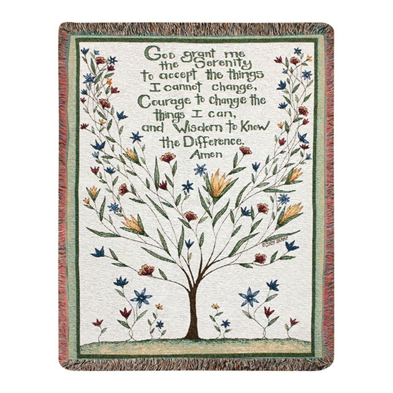 Tapis de tapisserie Solitude de Manual Woodworkers & Weavers, 127 x 152 cm, 100 % coton tissé, décoration intérieure, vert et jaune, qualité du patrimoine
