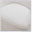 Chaise d'appoint en tissu blanc cassé