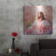 Art mural en métal «Le Christ parmi les fleurs» par Ivan Guaderrama-688175252