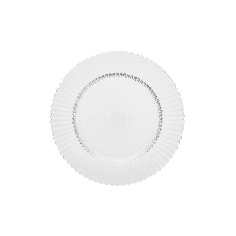 Fortessa Archie Dinner Plate (Set of 4), Clear