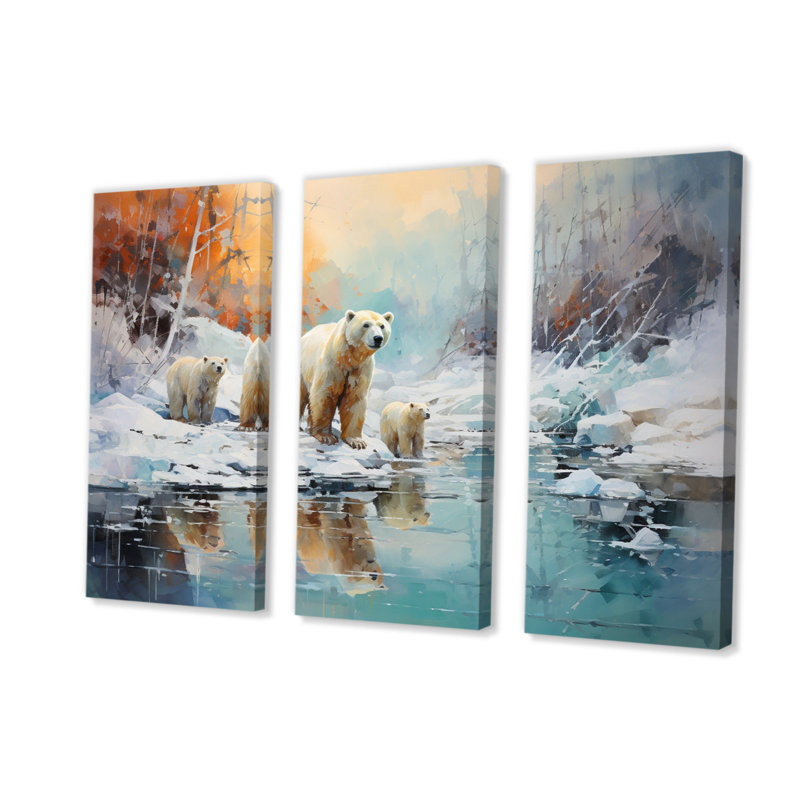 Canada Churchill Adventures II, 3 pièces, H 40 po x l 60 po x P 1 po