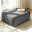 Repose-pieds / gris / moelleux-1314483336