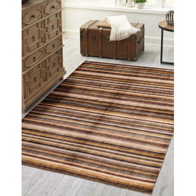 Opulence Brown Rug 6'1" x 8'8"