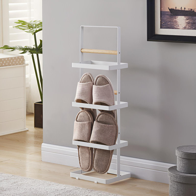 Étagère à chaussures multicouches, Blanc