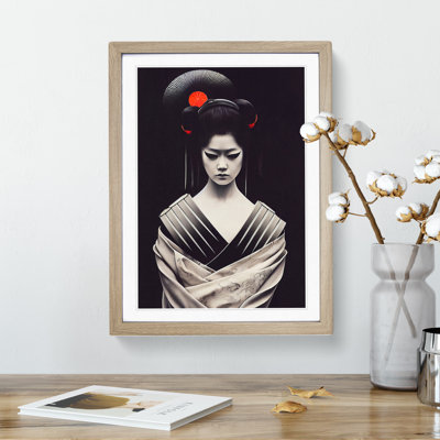 Contemporary Geisha No.1 - Framed Print
