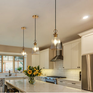 Gold Kitchen Island Lighting You'll Love | Wayfair