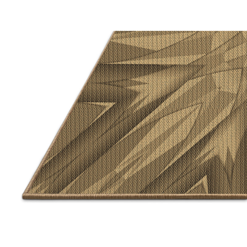 Geometric Indoor Rug, Rectangle 5' x 7'