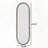 Iron Art Oval Retro Mirror, Antique Effect,Wall Hanging,Suitable For Living Room,Bedroom, Entrance-1746118530