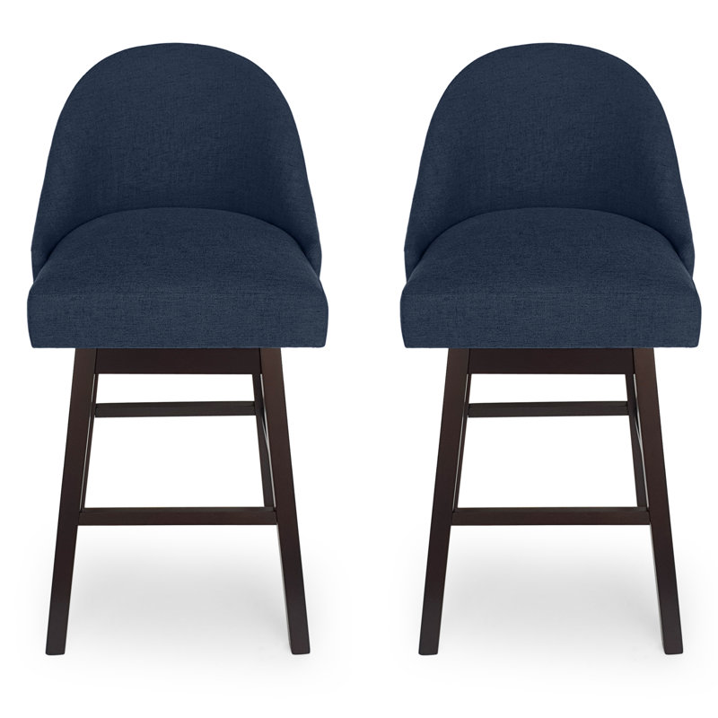 Tabouret de bar 31 po Bernadette, Bleu marine