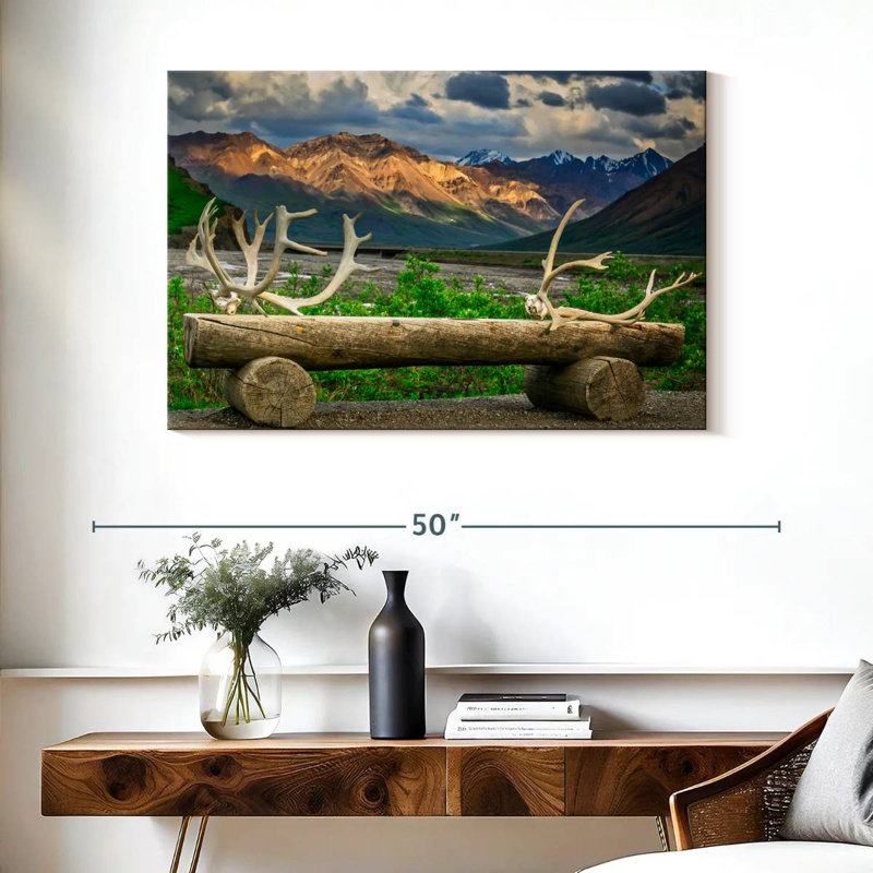 Banc à bûches Antler, H 26 po x l 39 po