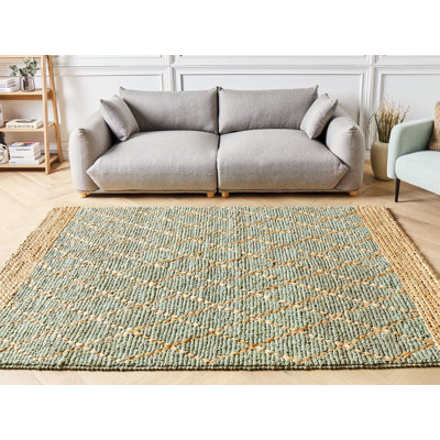 Alderic Geometric Hand Woven Area Rug