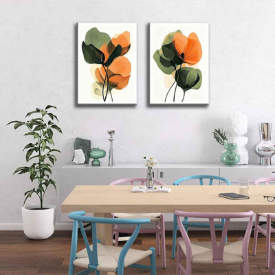 2 Piece Wrapped Canvas Print