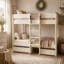Arturs Single (3') Bunk Bed Bed Frame