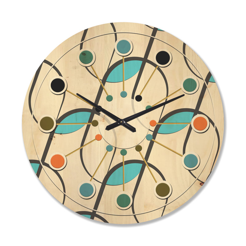 Horloge murale géométrique, Très grand