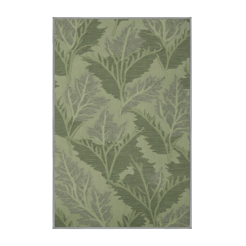  Tapis lavable aux légumes et à l'ortie, Rectangle de 5 pi x 8 pi
