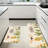Butterfly & Yellow Flower, 2 Pcs Non Slip Kitchen Mats-1667538434