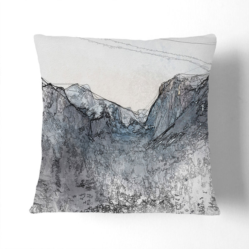Square Cushion, Black, 55 x 55 cm