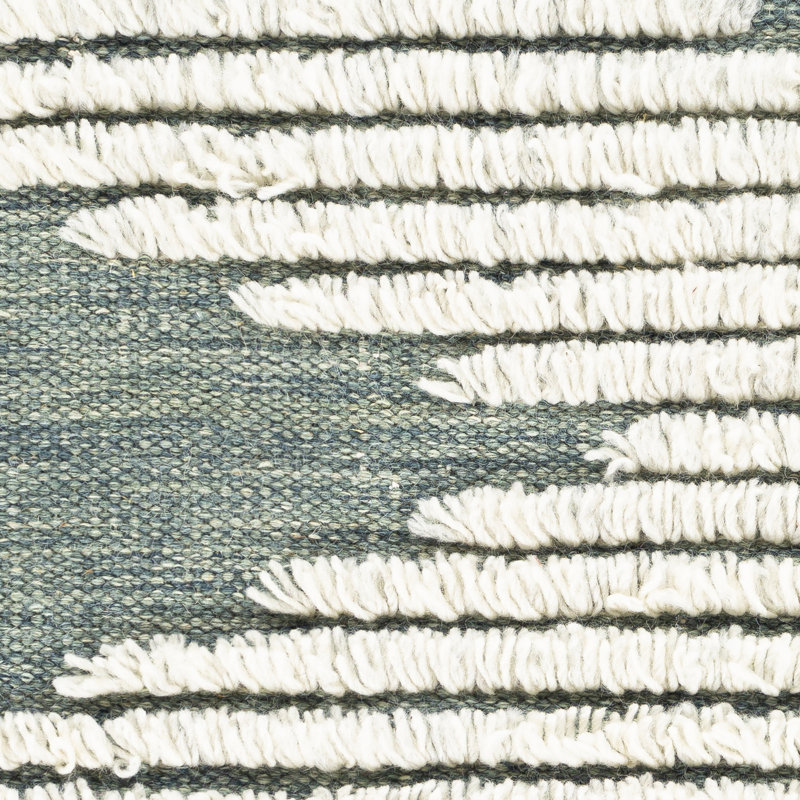 Williamsburg Wool Abstract Indoor Rug, Rectangle 9' x 12'