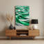 Abstract Landscape 53 Green Metal Wall Art-959520969