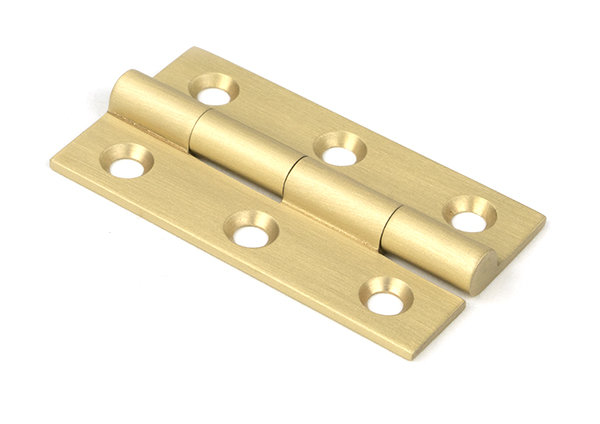 Butt Hinge, 5cm H x 2.8cm W, Satin Brass