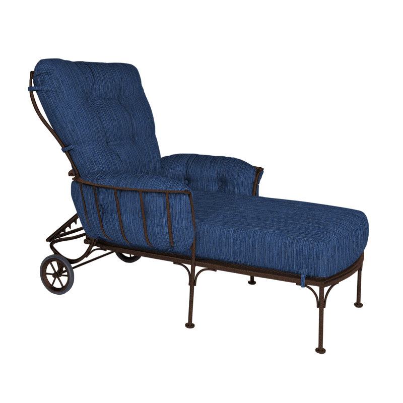 Monterra Outdoor Chaise Lounge, Copper Creek, Alcazar Redwood