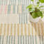 Gemma Juniper Hand Loom Knotted Cotton Rug-702547718