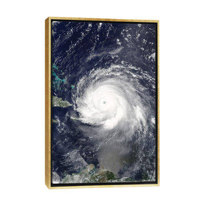 " Satellite View Of Hurricane Irma Over Puerto Rico And Hispaniola " by Stocktrek Images