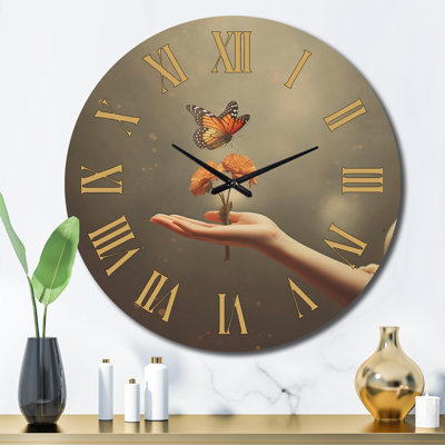 Metal Wall Clock