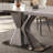 Modern luxury Italian style dining table-107362791-107362790