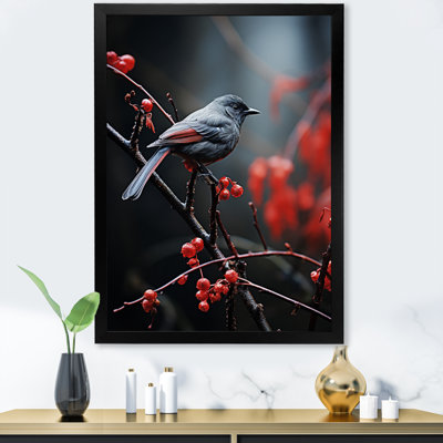 Lucasta, portrait d'oiseau vibrant I
