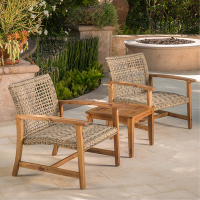 Bois et fauteuil club Duo Structure en fer. Gris naturel. 28,94 po P 30,94 po, H 32,22 po, 26,41 lb