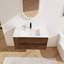 Meuble-lavabo mural 36 po avec lavabo en céramique-126528474