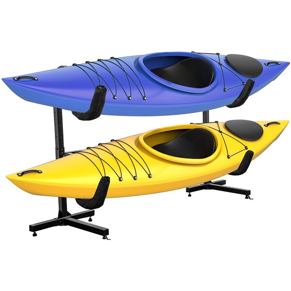 Rad Sportz Kayak Wall Hangers 100 lb Capacity Kayak Storage for Garage or Shed