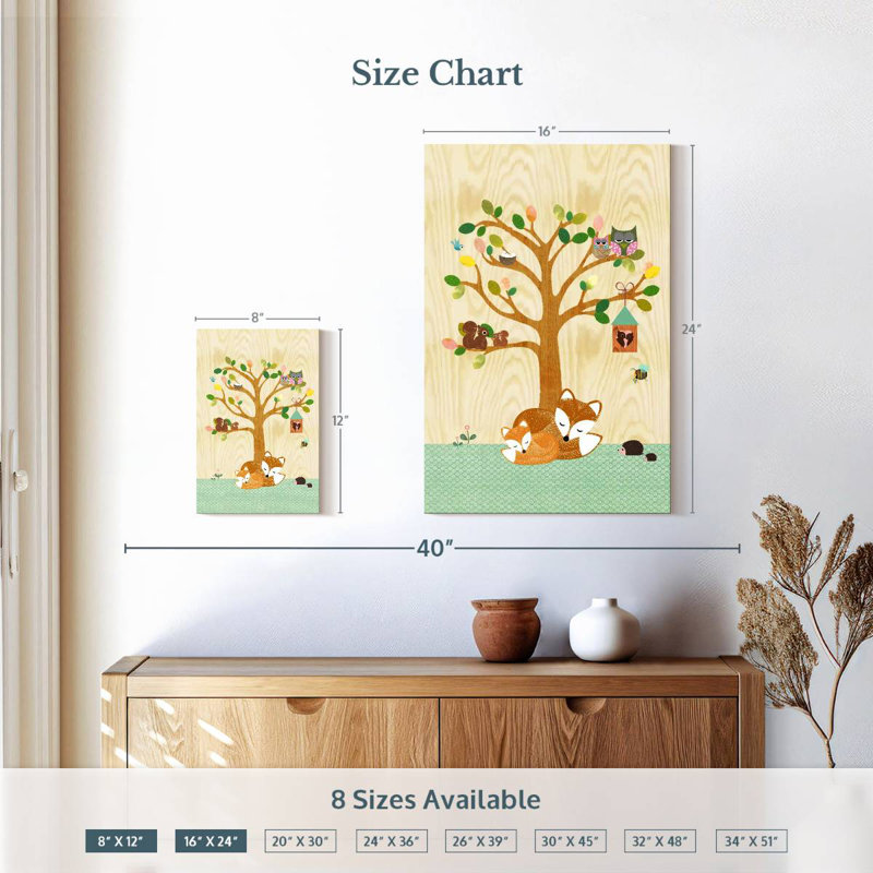 Ashelle Kids Tree, 12" H x 8" W