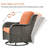 Klodjana Premium All-Weather Wicker 7 - Person Patio Conversation Set with Cushions-1223734453-1223734450