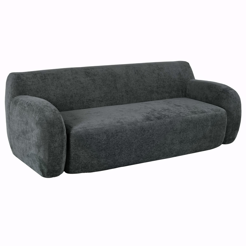 Canapé à compression U_Style 81,5 po, design courbé, canapé décontracté 3 places pour les salons, les chambres et les appartements