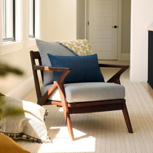Fauteuil club de 23 po de largeur avec housses de coussin Sunbrella