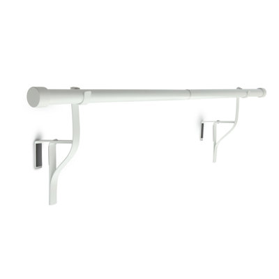 Glenmoral Stainless Steel Adjustable 70 cm to 120 cm Rod 2 cm