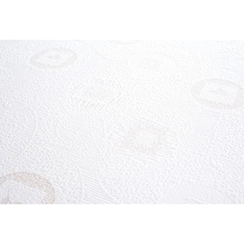 Très grand thé blanc - Matelas en mousse à mémoire de forme de la collection Herbal Fusion avec 3 pouces pour une conformité corporelle précise et un alignement de la colonne vertébrale favorisant la circulation sanguine avec un emballage à faible teneur en carbone comprimé