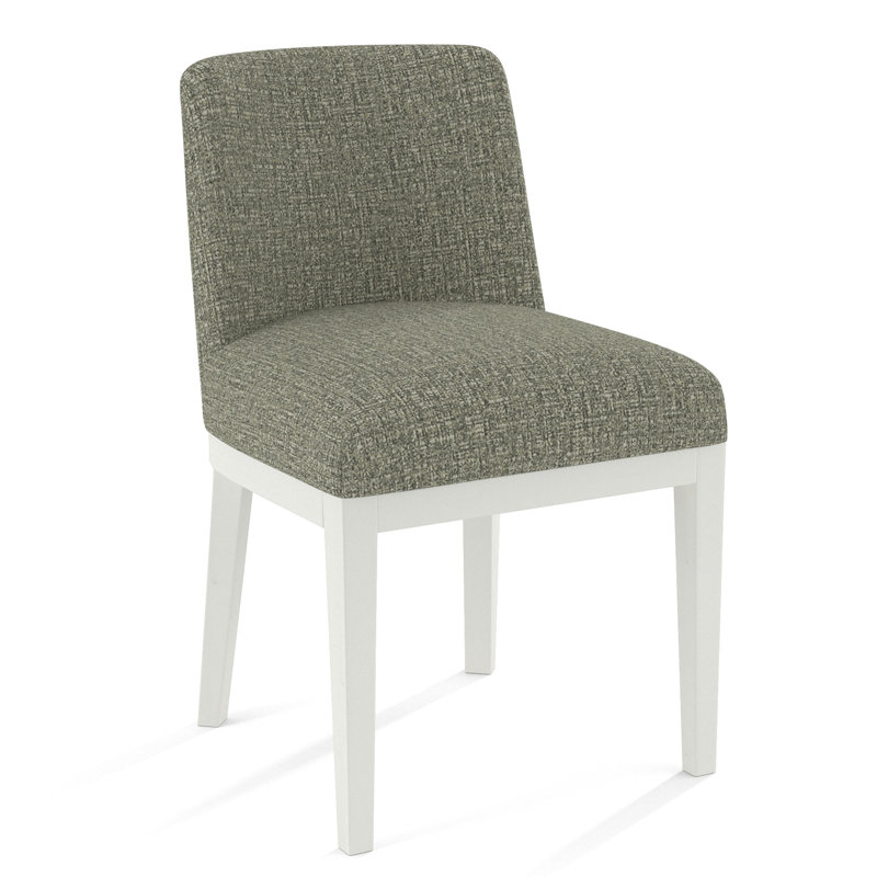 Upholstered Dining Chair, Applause Bravo, White
