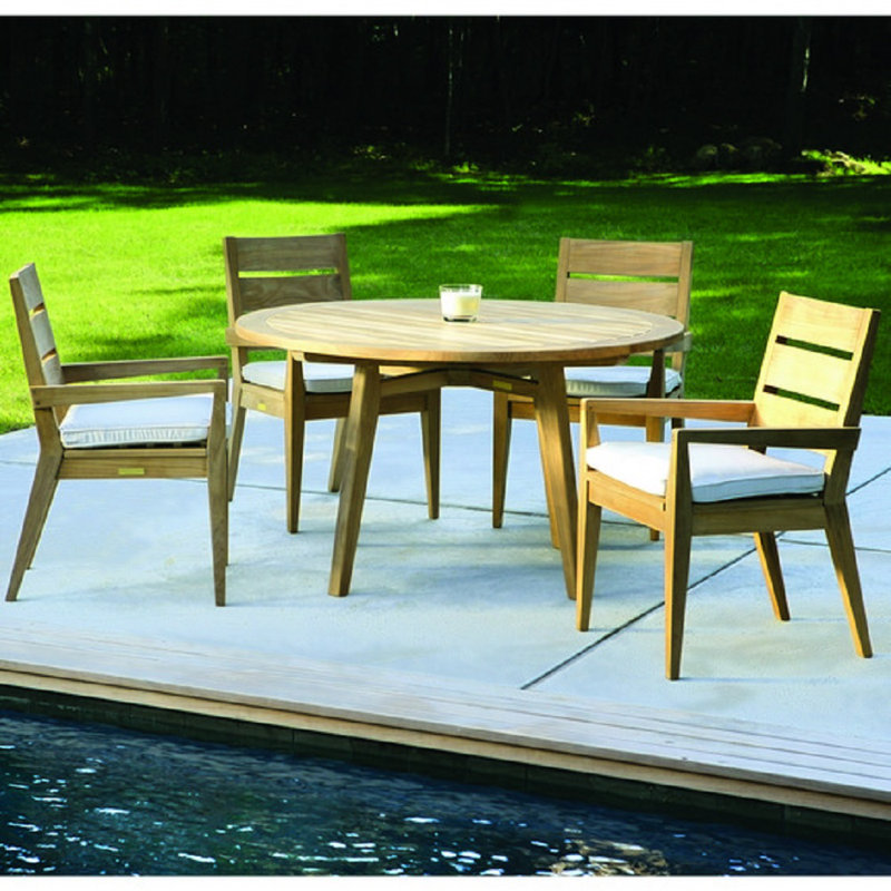 Algarve Outdoor Dining Chair, Ash
