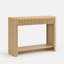 Console à tablette cannelée large de 39,4 po avec tablette ouverte Abdel-680101203