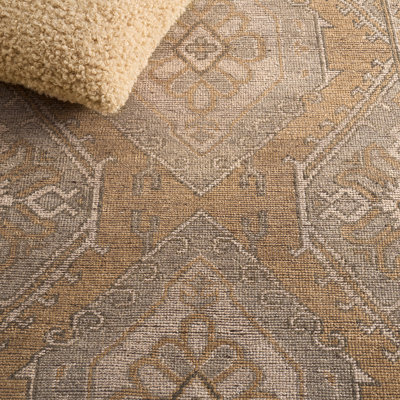 Kline Hand Knotted New Zealand Wool Oriental Rug