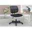 Chaise de bureau avec dossier en filet noir - Capacité de poids confortable et fonctionnelle de 250 lb pour un déplacement facile dans la charge de siège réglable
