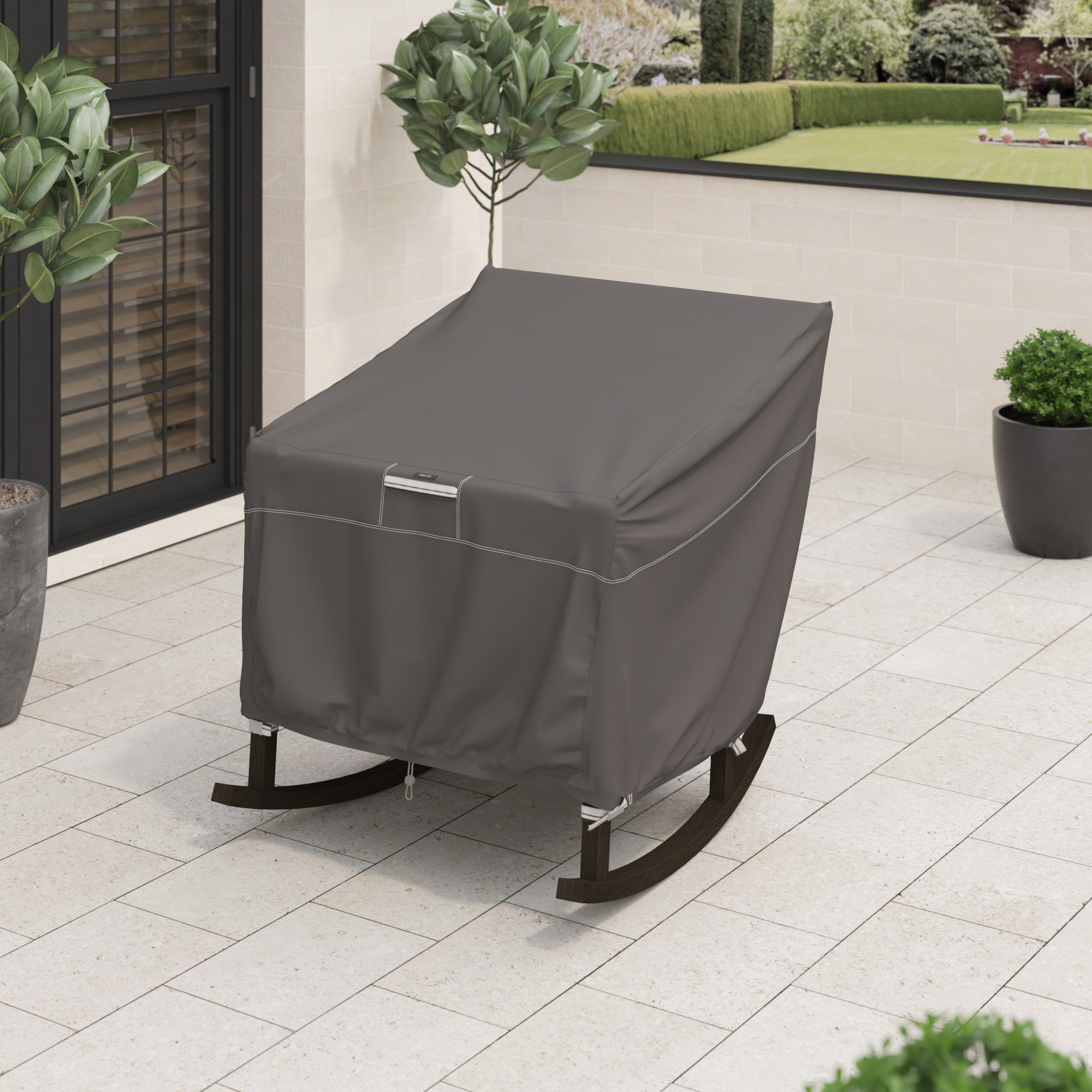 Jaylon Patio Furniture Cover for Outdoor Rocking Chairs, 27.5 Inch