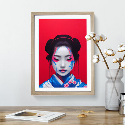Geisha Splash No.2 - Single Picture Frame Painting